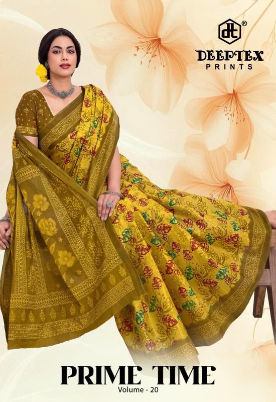 Deeptex prime time vol-20 saree market